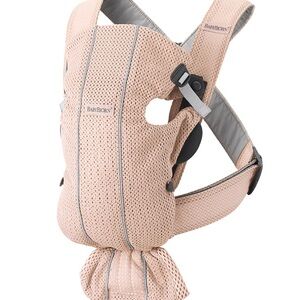 BabyBjorn Mesh Baby Mini Carrier in Pearly Pink